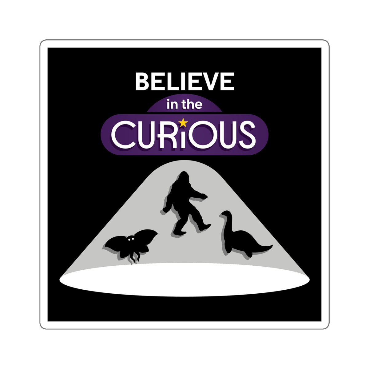 CURiODDiTY Square Stickers "Cryptids"