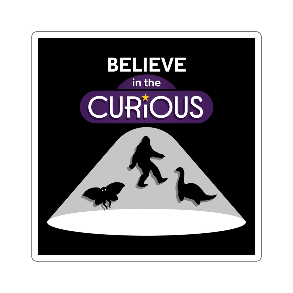 CURiODDiTY Square Stickers "Cryptids"