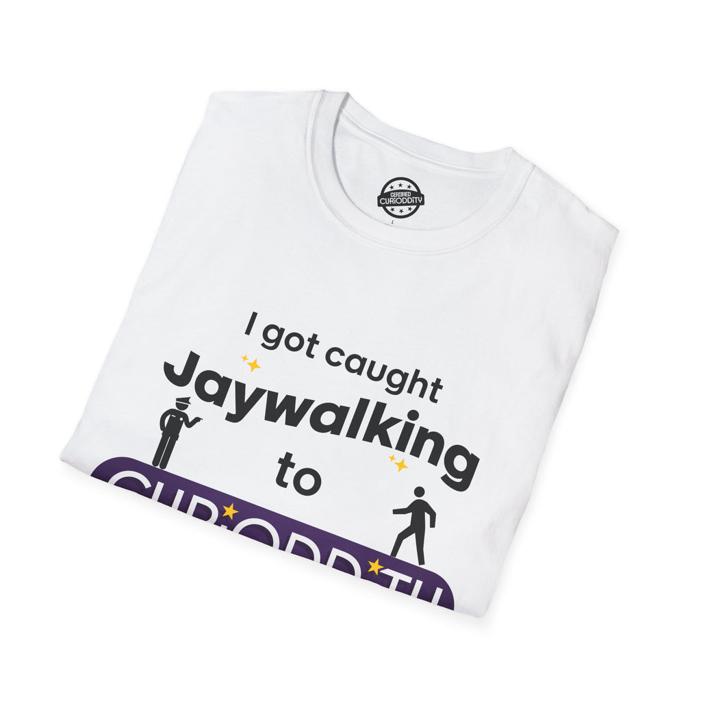 CURiODDiTY Unisex Softstyle T-Shirt "Jaywalking"