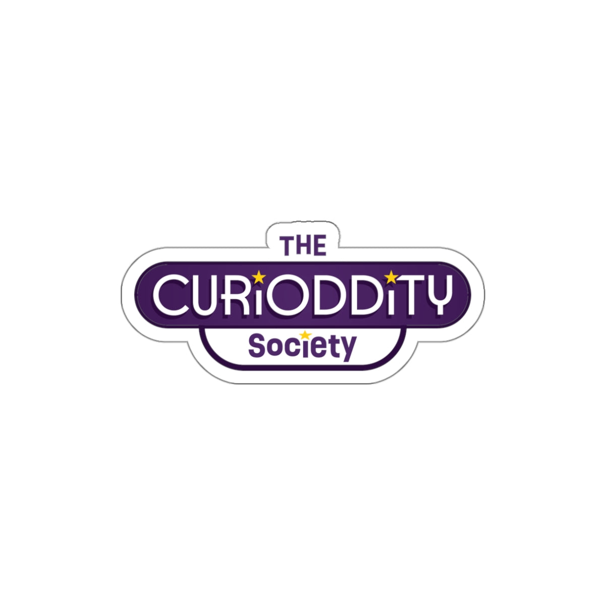 CURiODDiTY Die-Cut Stickers "CURiODDiTY Society"