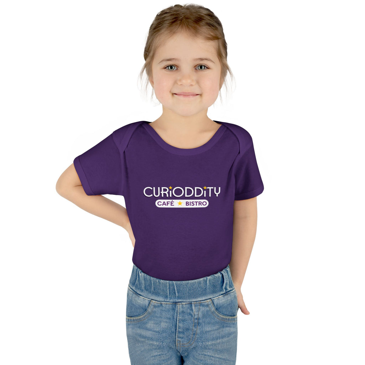 CURiODDiTY Infant Baby Rib Bodysuit