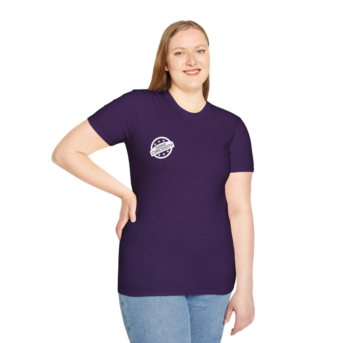 CURiODDiTY Unisex Softstyle T-Shirt "Certified CURiODDiTY"