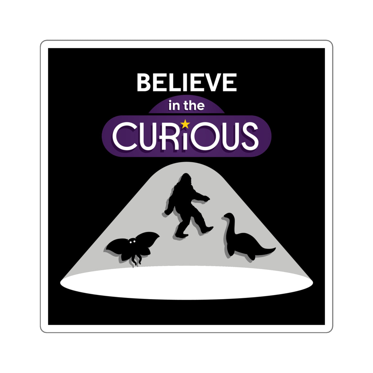 CURiODDiTY Square Stickers "Cryptids"