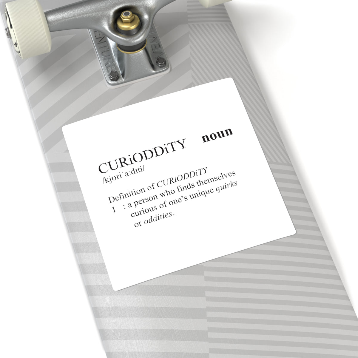 CURiODDiTY Square Stickers "Dictionary"