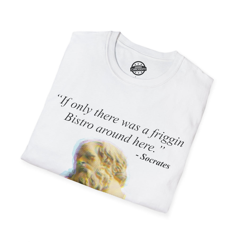 CURiODDiTY Unisex Softstyle T-Shirt "Socrates"