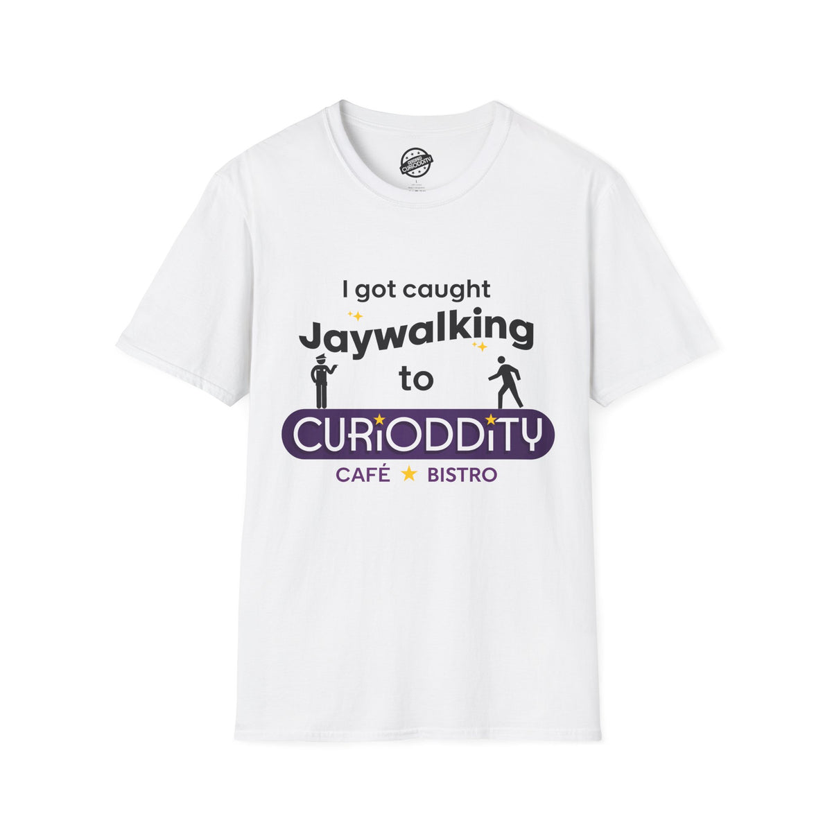 CURiODDiTY Unisex Softstyle T-Shirt "Jaywalking"
