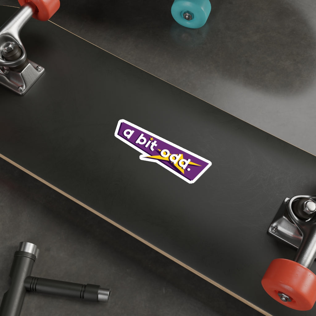 CURiODDiTY Die-Cut Stickers "a bit odd"