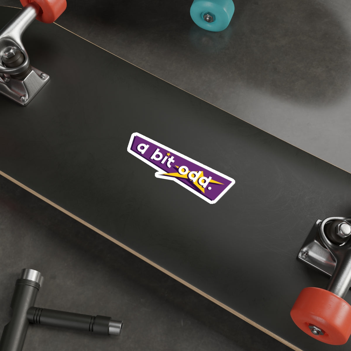 CURiODDiTY Die-Cut Stickers "a bit odd"