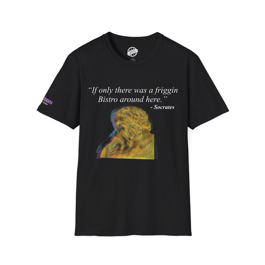 CURiODDiTY Unisex Softstyle T-Shirt "Socrates"