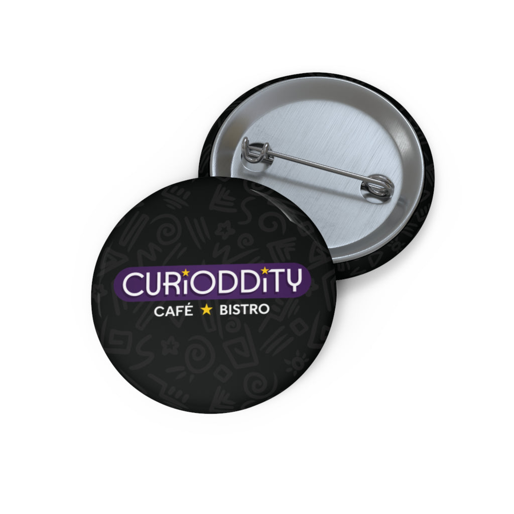 CURiODDiTY Pin Buttons Black