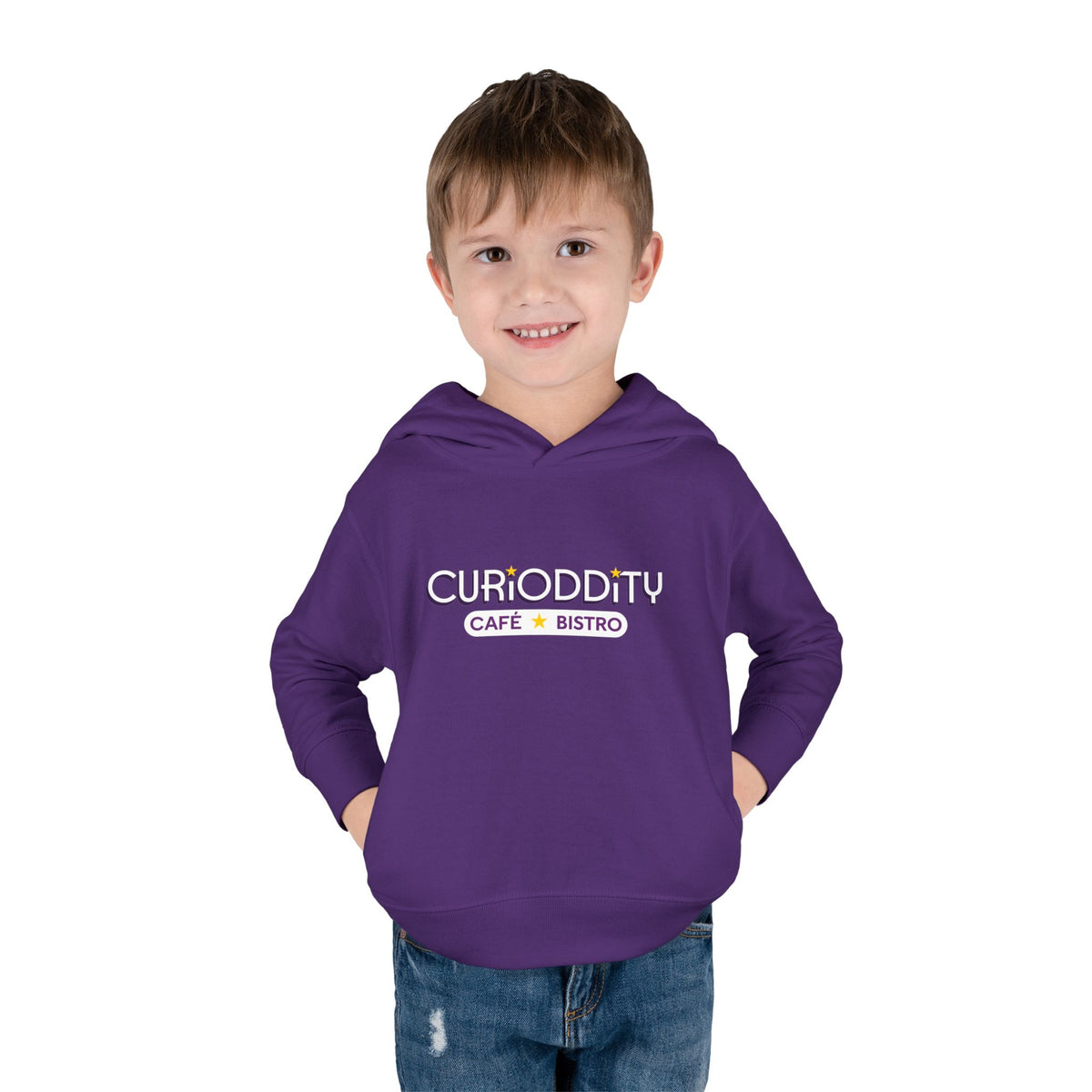 CURiODDiTY Toddler Pullover Fleece Hoodie