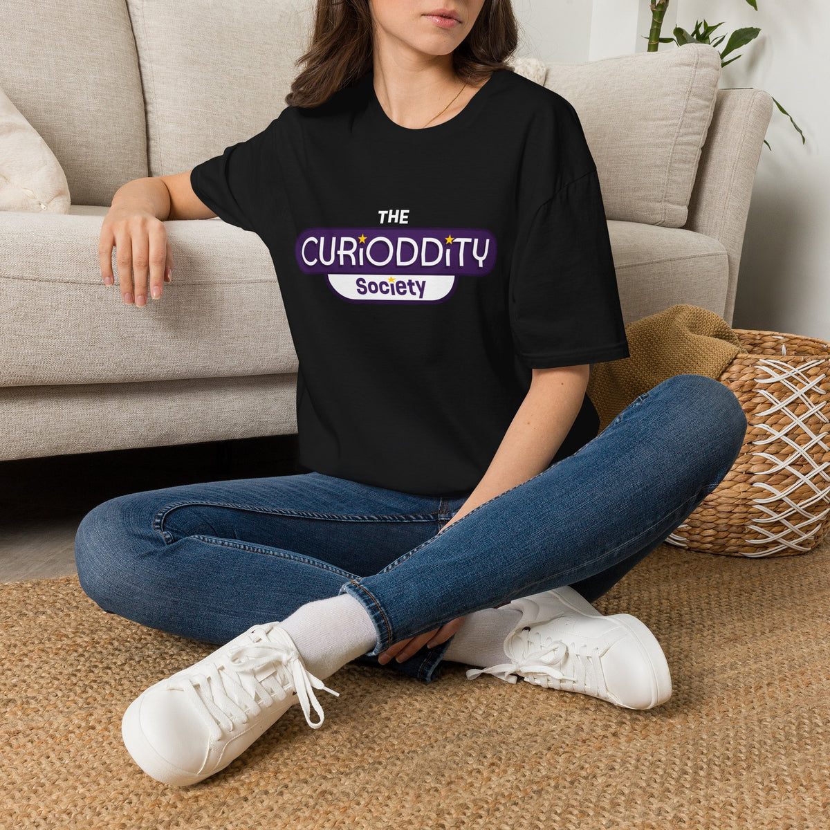CURiODDiTY Unisex Softstyle T-Shirt "CURiODDiTY Society"