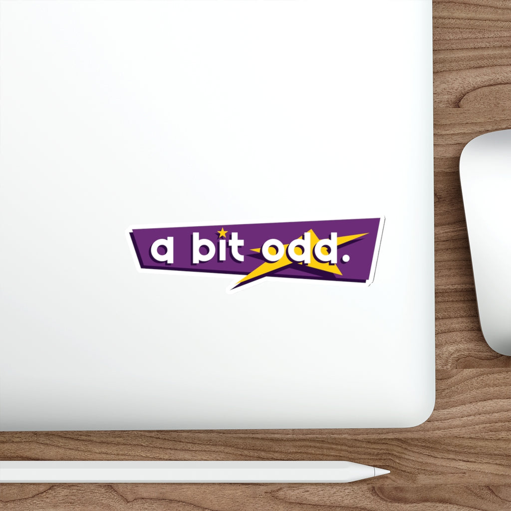 CURiODDiTY Die-Cut Stickers "a bit odd"