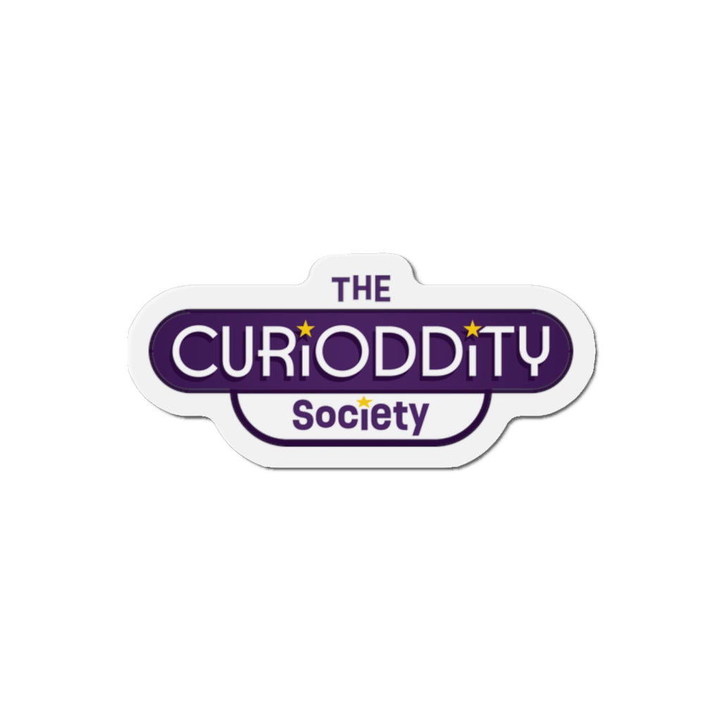 CURiODDiTY Die-Cut Magnets "CURiODDiTY Society"