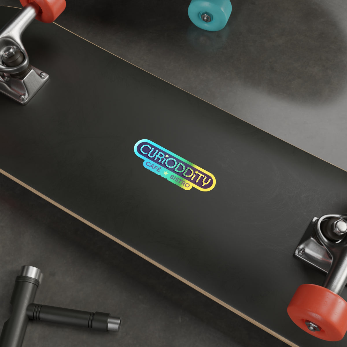 CURiODDiTY Holographic Die-cut Stickers