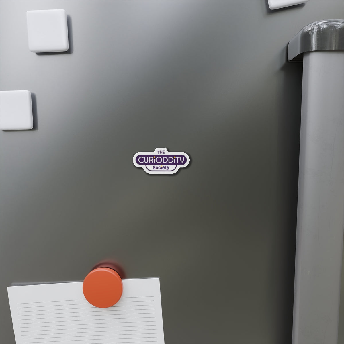 CURiODDiTY Die-Cut Magnets "CURiODDiTY Society"