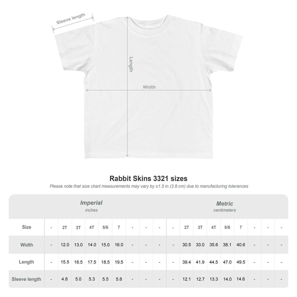 CURiODDiTY Toddler's Fine Jersey Tee
