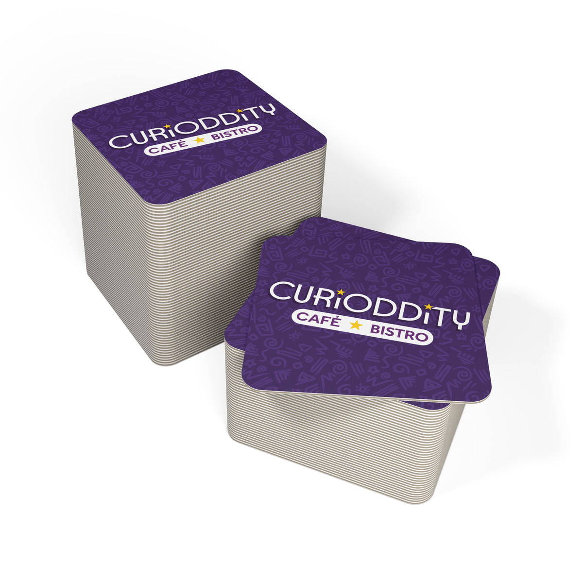 CURiODDiTY Coasters (50, 100 pcs)