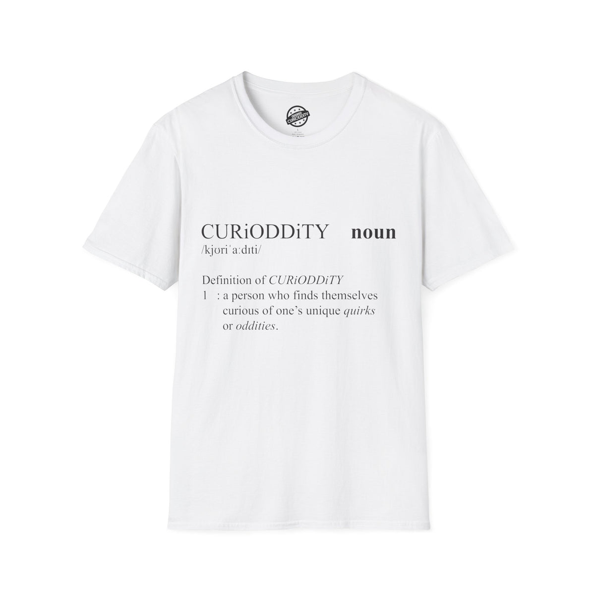 CURiODDiTY Unisex Softstyle T-Shirt "Dictionary"
