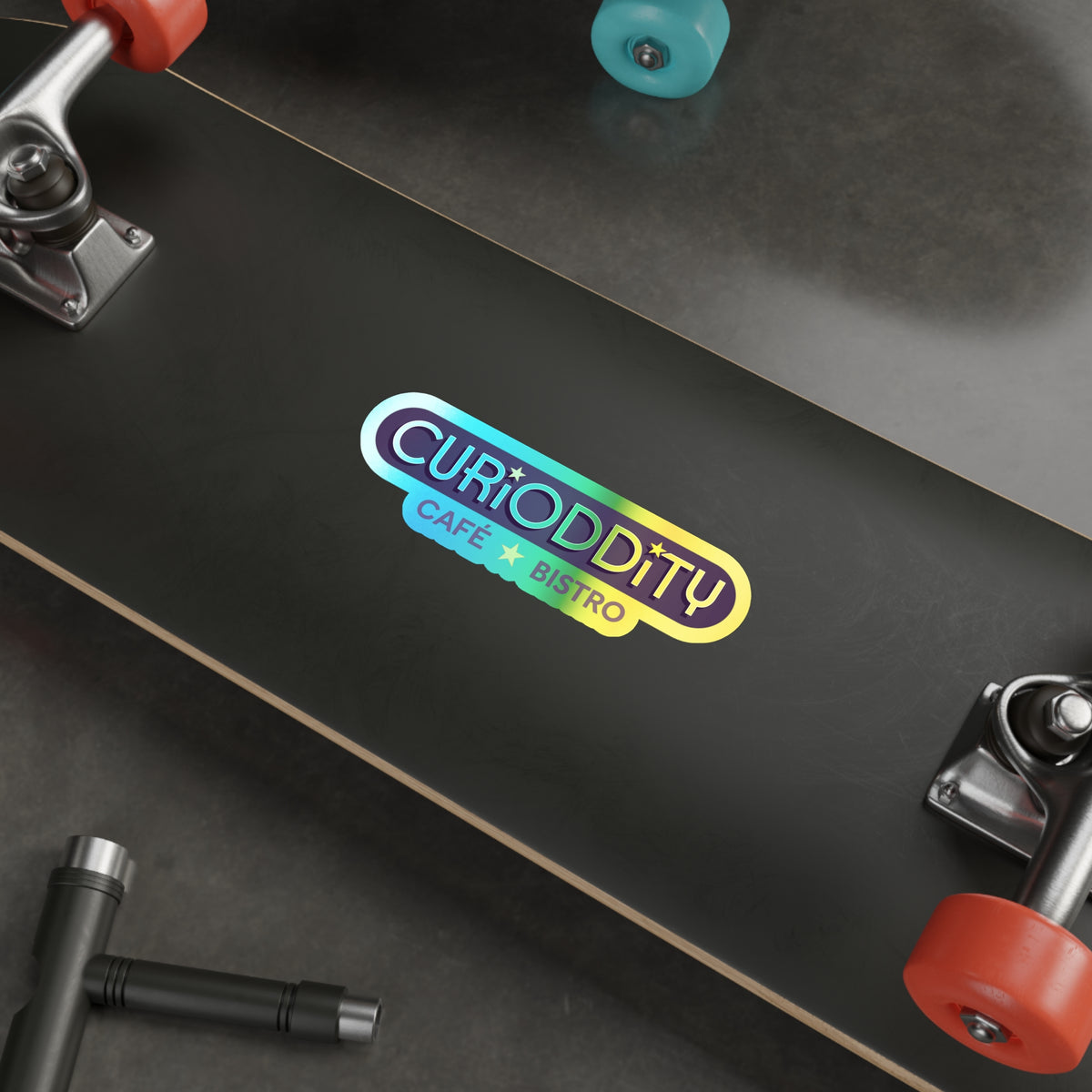 CURiODDiTY Holographic Die-cut Stickers