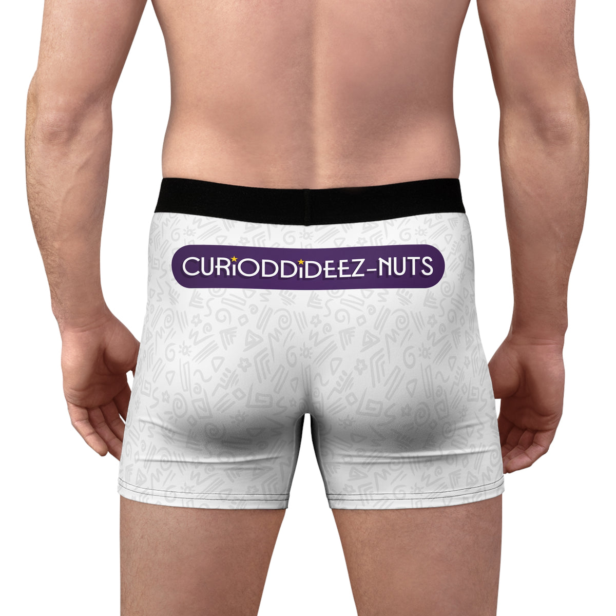 "CURiODDiDEEZ-NUTS" Men's Boxer Briefs