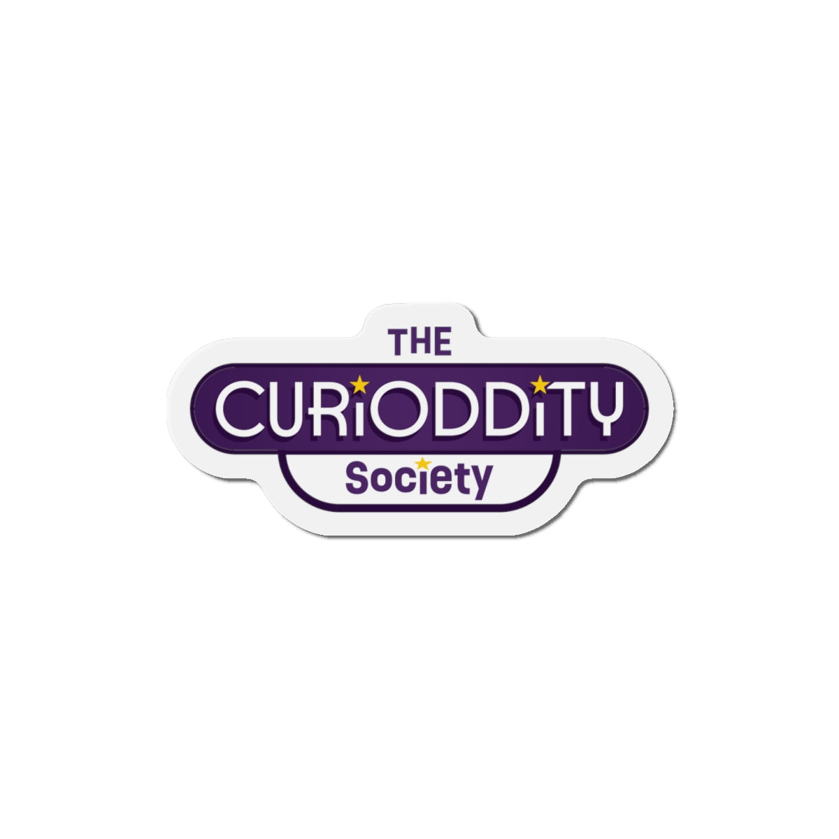 CURiODDiTY Die-Cut Magnets "CURiODDiTY Society"