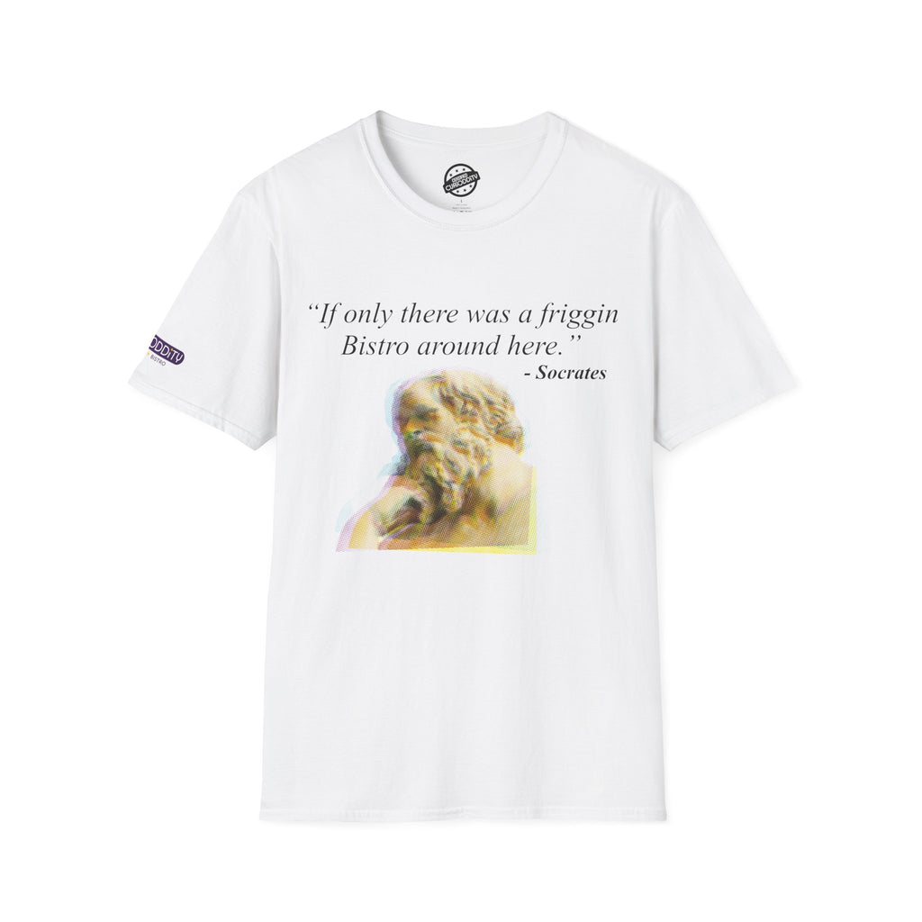 CURiODDiTY Unisex Softstyle T-Shirt "Socrates"