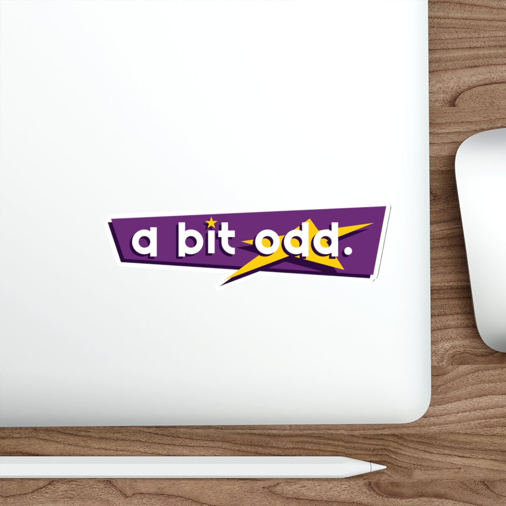 CURiODDiTY Die-Cut Stickers "a bit odd"