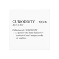 CURiODDiTY Square Magnet "Dictionary"