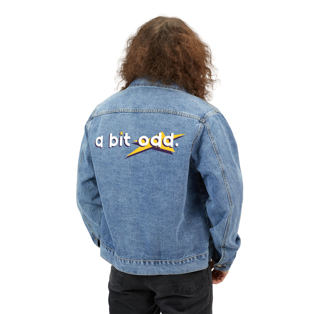 CURiODDiTY "a bit odd."Men's Denim Jacket
