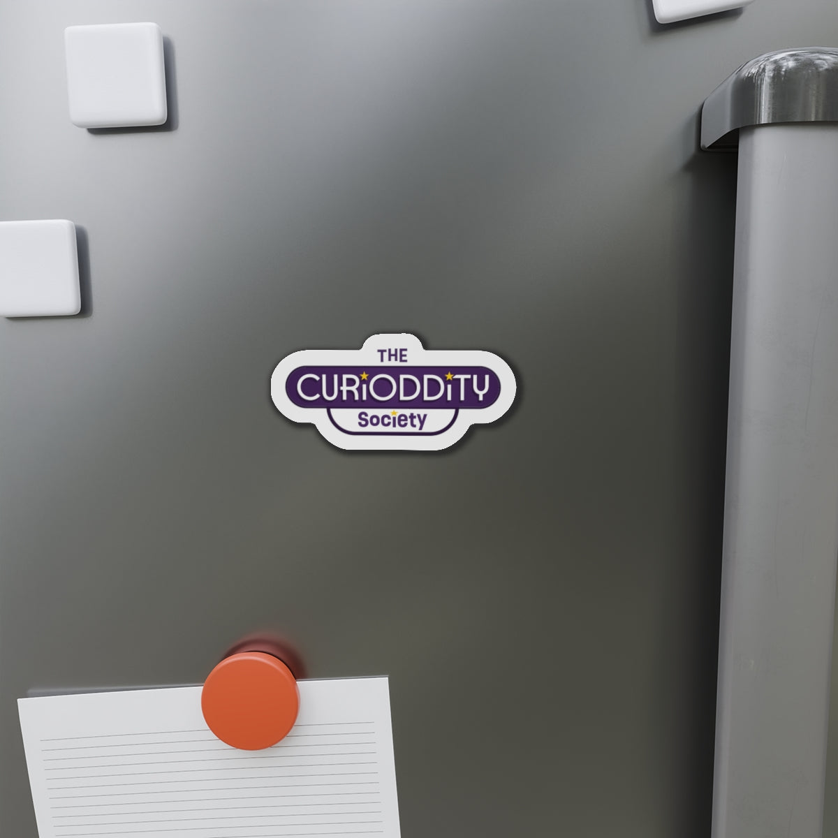 CURiODDiTY Die-Cut Magnets "CURiODDiTY Society"
