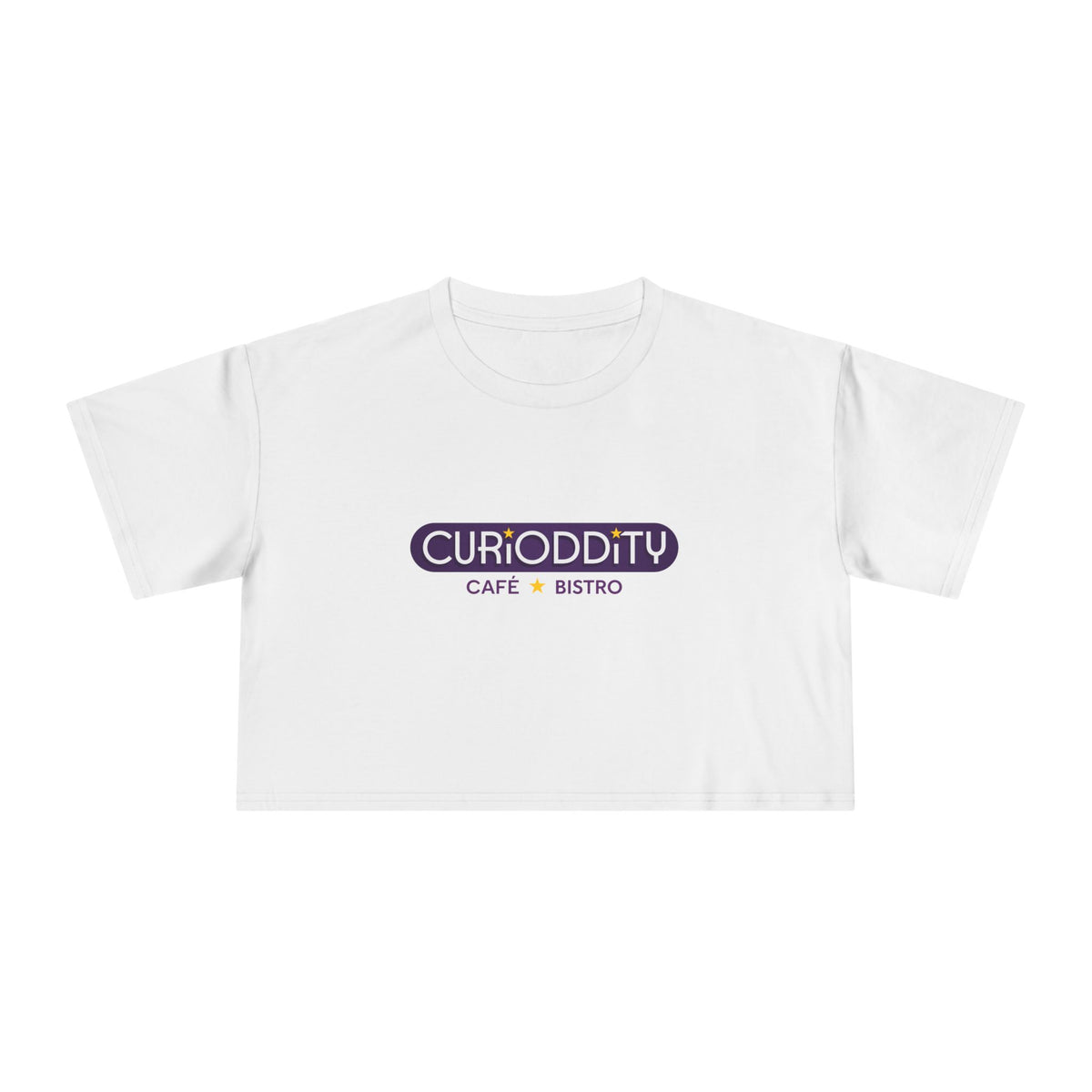 CURiODDiTY Women's Crop Tee