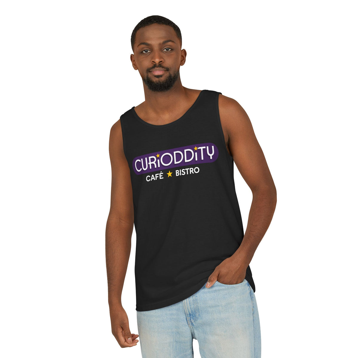 CURiODDiTY Unisex Garment-Dyed Tank Top