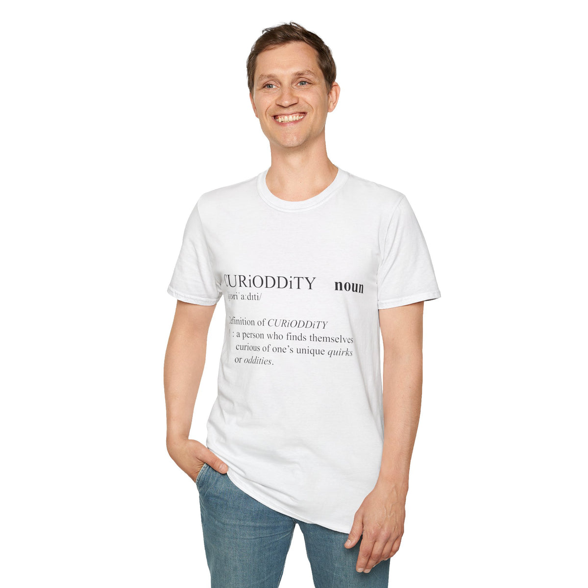 CURiODDiTY Unisex Softstyle T-Shirt "Dictionary"