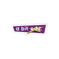 CURiODDiTY Die-Cut Stickers "a bit odd"