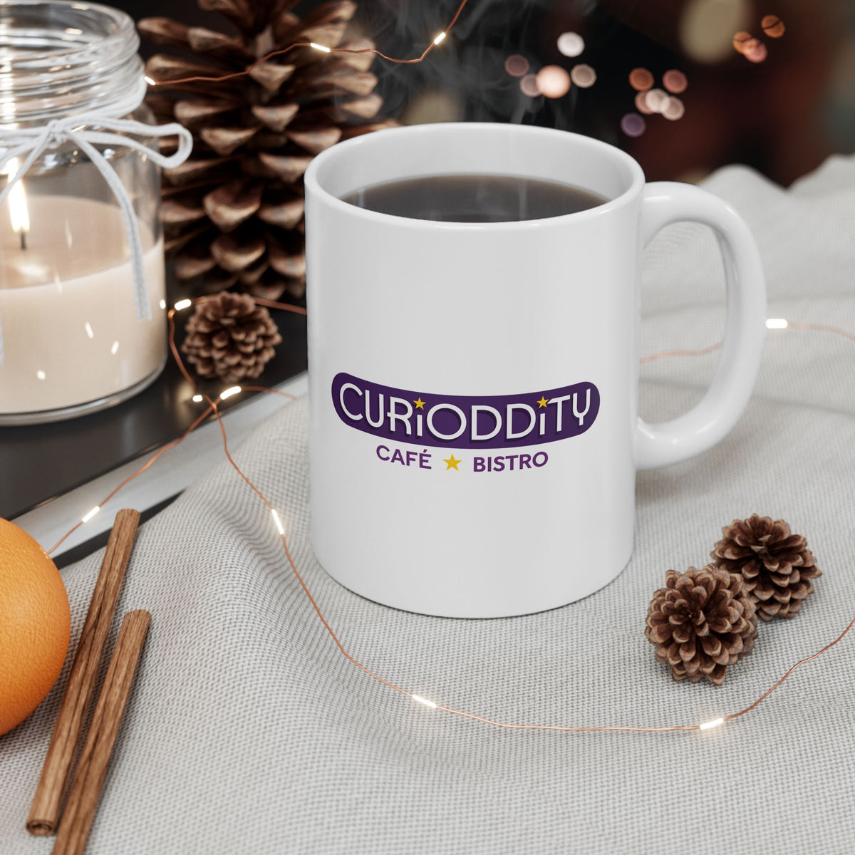 CURiODDiTY Ceramic Mug, (11oz, 15oz)