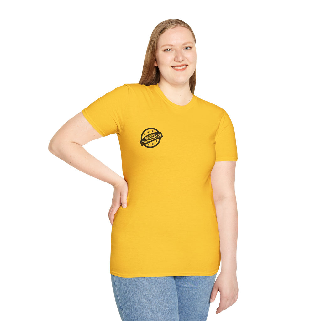 CURiODDiTY Unisex Softstyle T-Shirt "Certified CURiODDiTY"