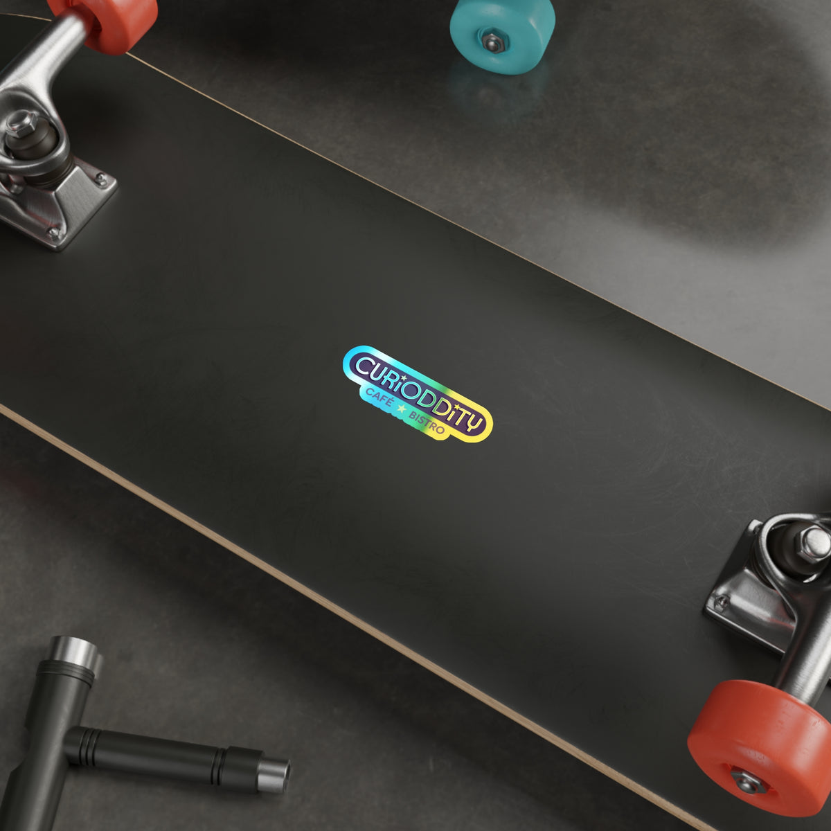 CURiODDiTY Holographic Die-cut Stickers