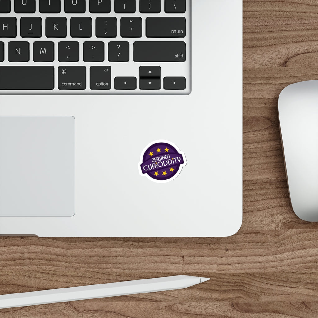 CURiODDiTY Die-Cut Stickers "Certified CURiODDiTY"