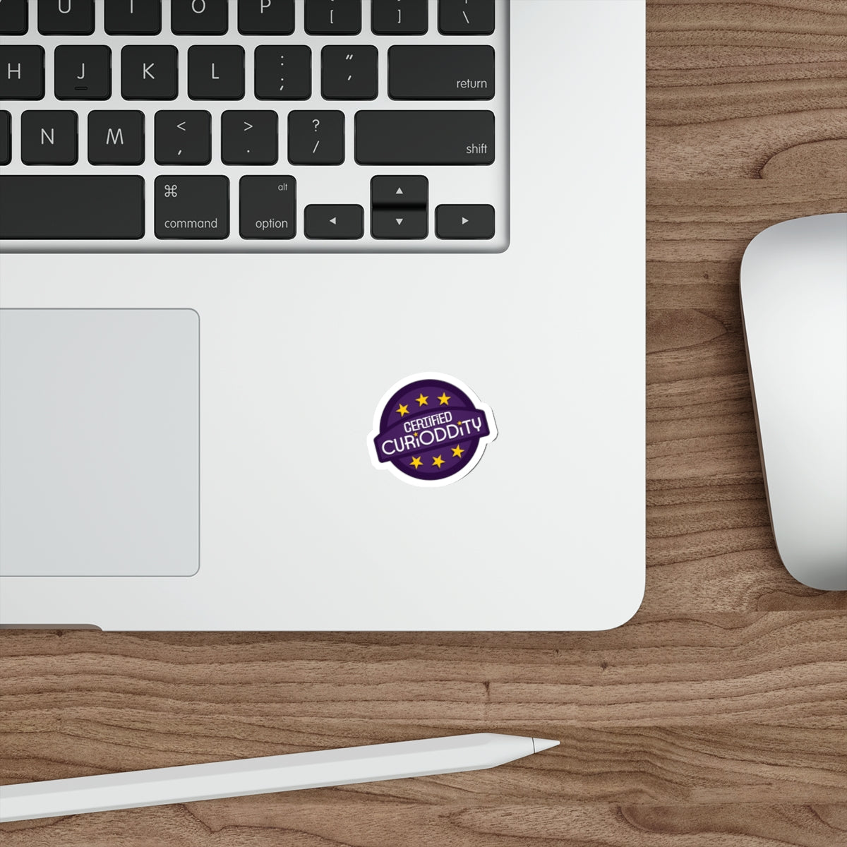CURiODDiTY Die-Cut Stickers "Certified CURiODDiTY"