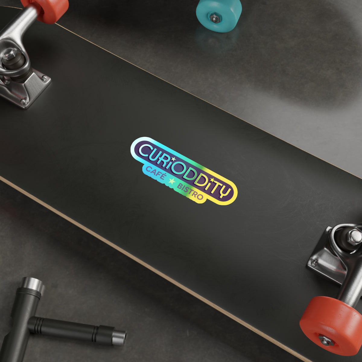 CURiODDiTY Holographic Die-cut Stickers