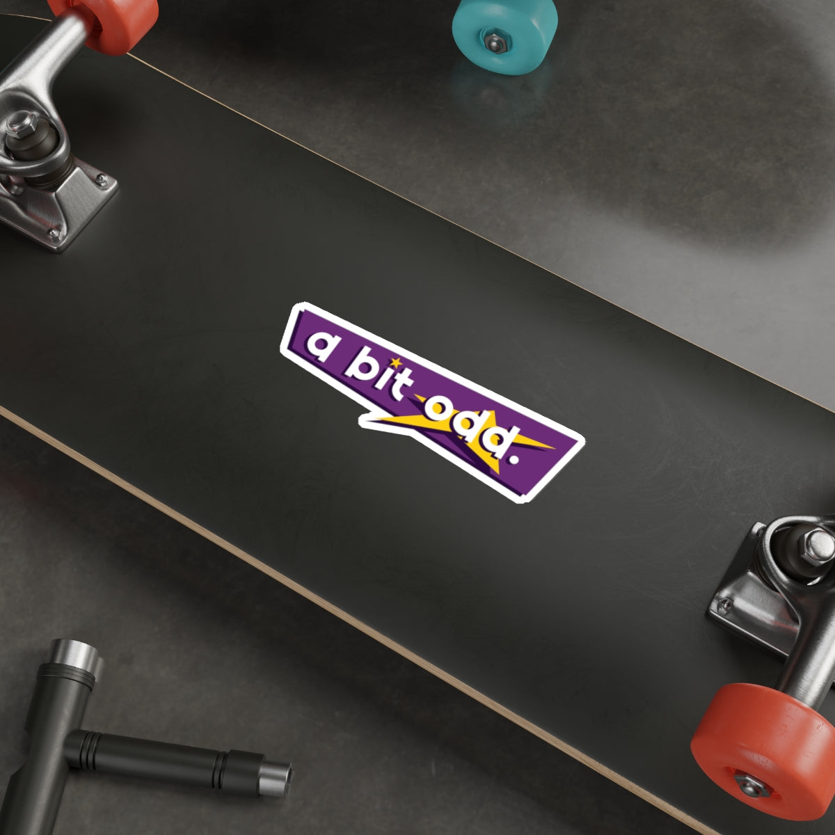 CURiODDiTY Die-Cut Stickers "a bit odd"