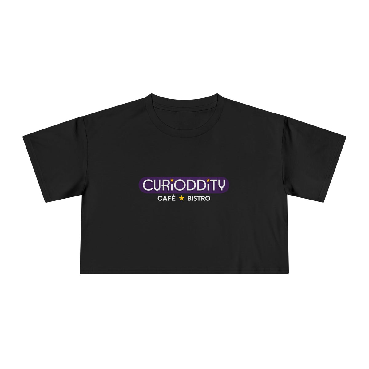 CURiODDiTY Women's Crop Tee
