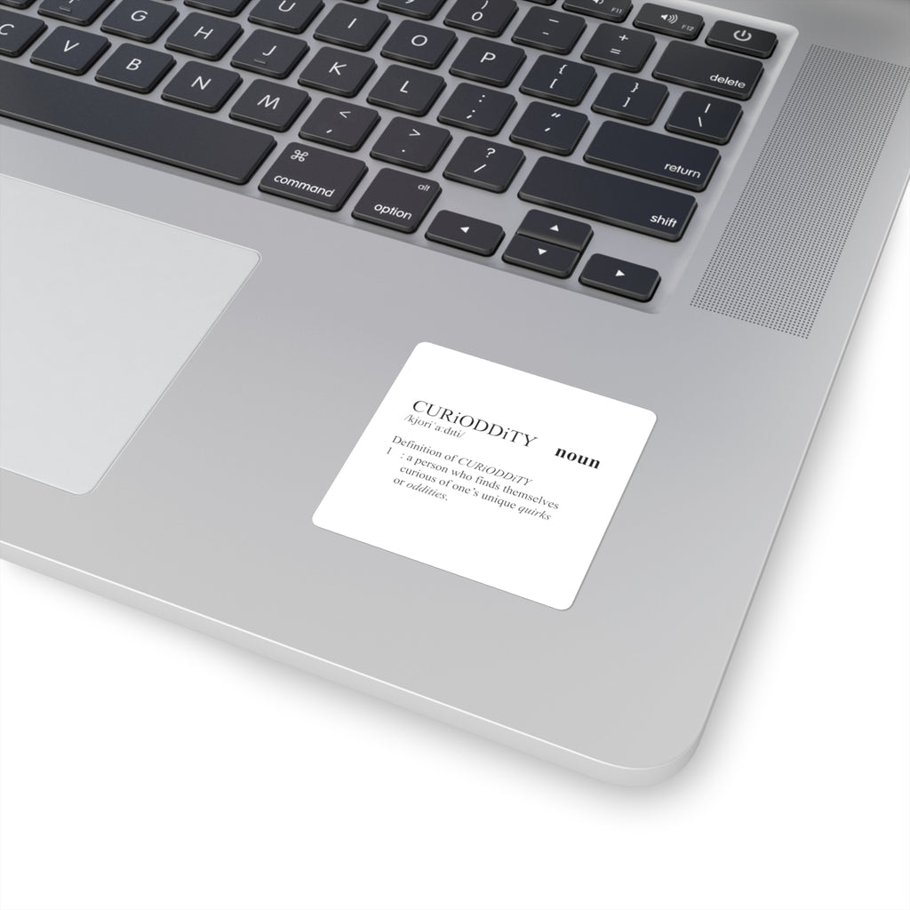 CURiODDiTY Square Stickers "Dictionary"