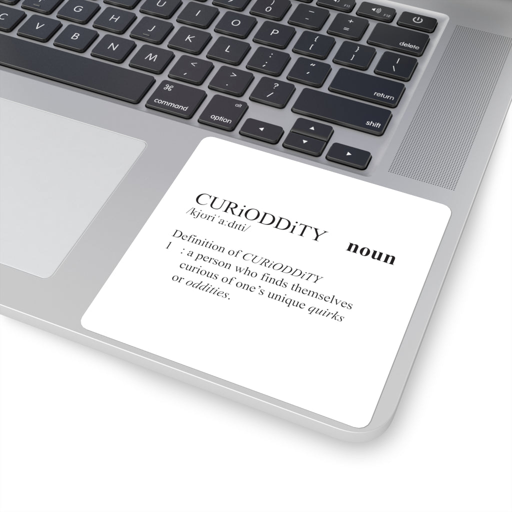 CURiODDiTY Square Stickers "Dictionary"