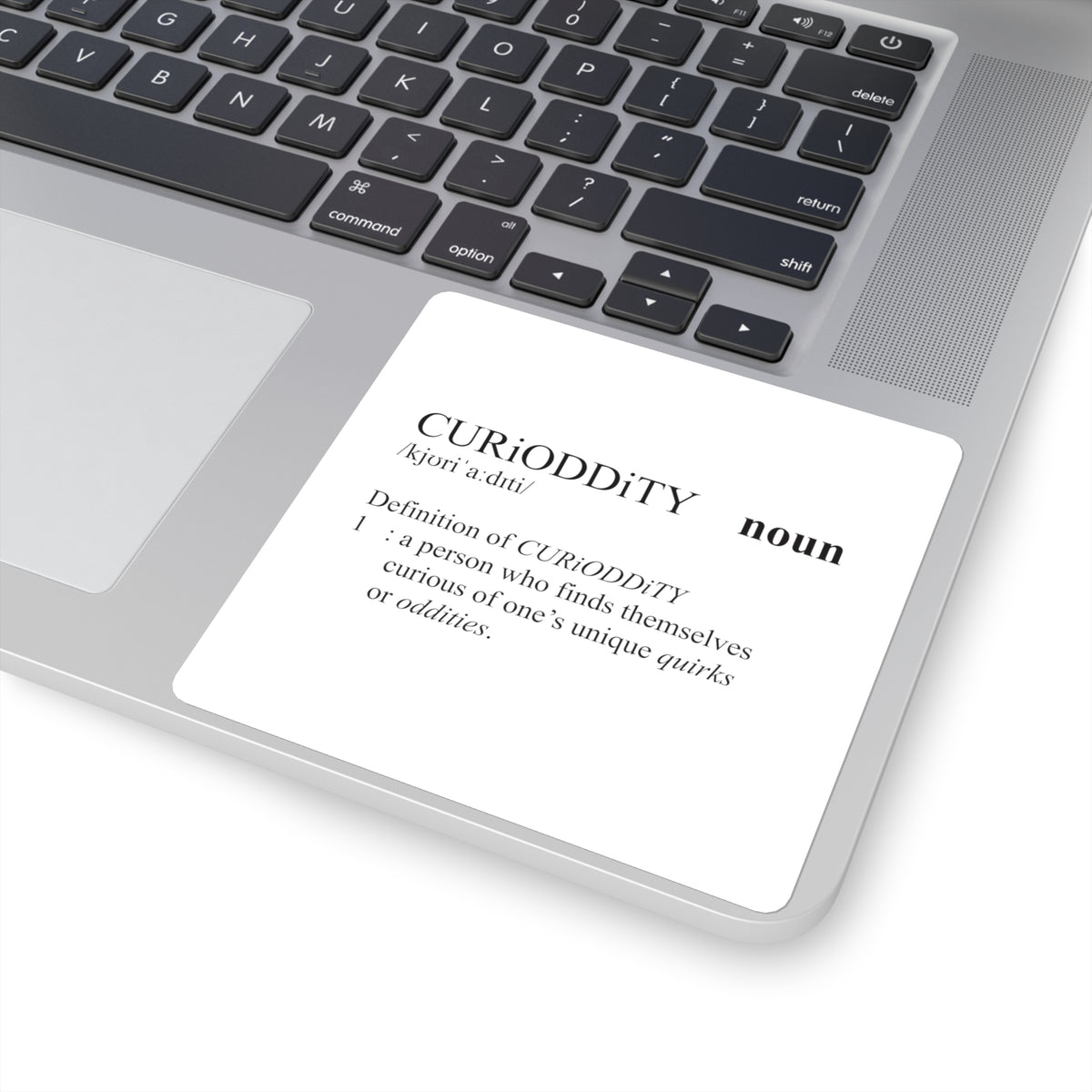 CURiODDiTY Square Stickers "Dictionary"