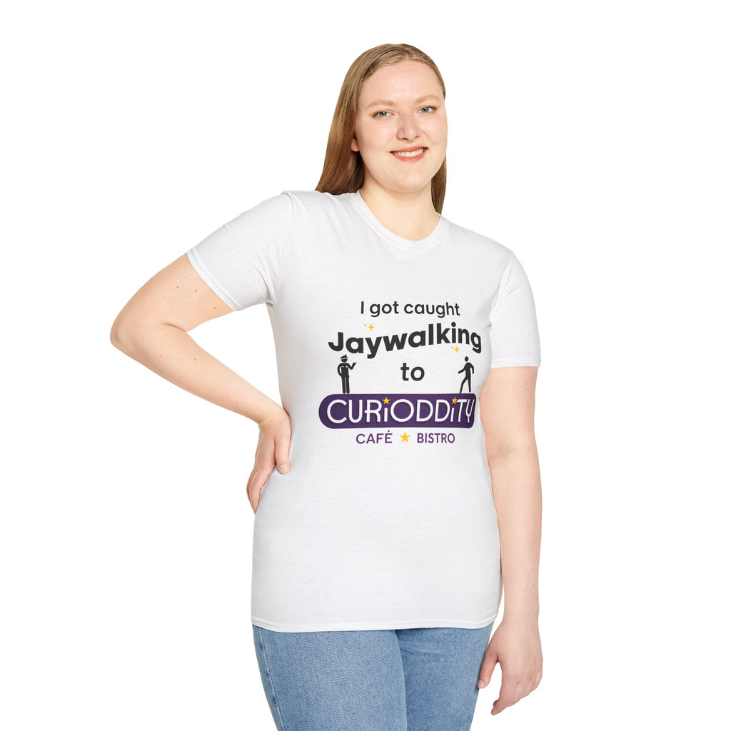 CURiODDiTY Unisex Softstyle T-Shirt "Jaywalking"