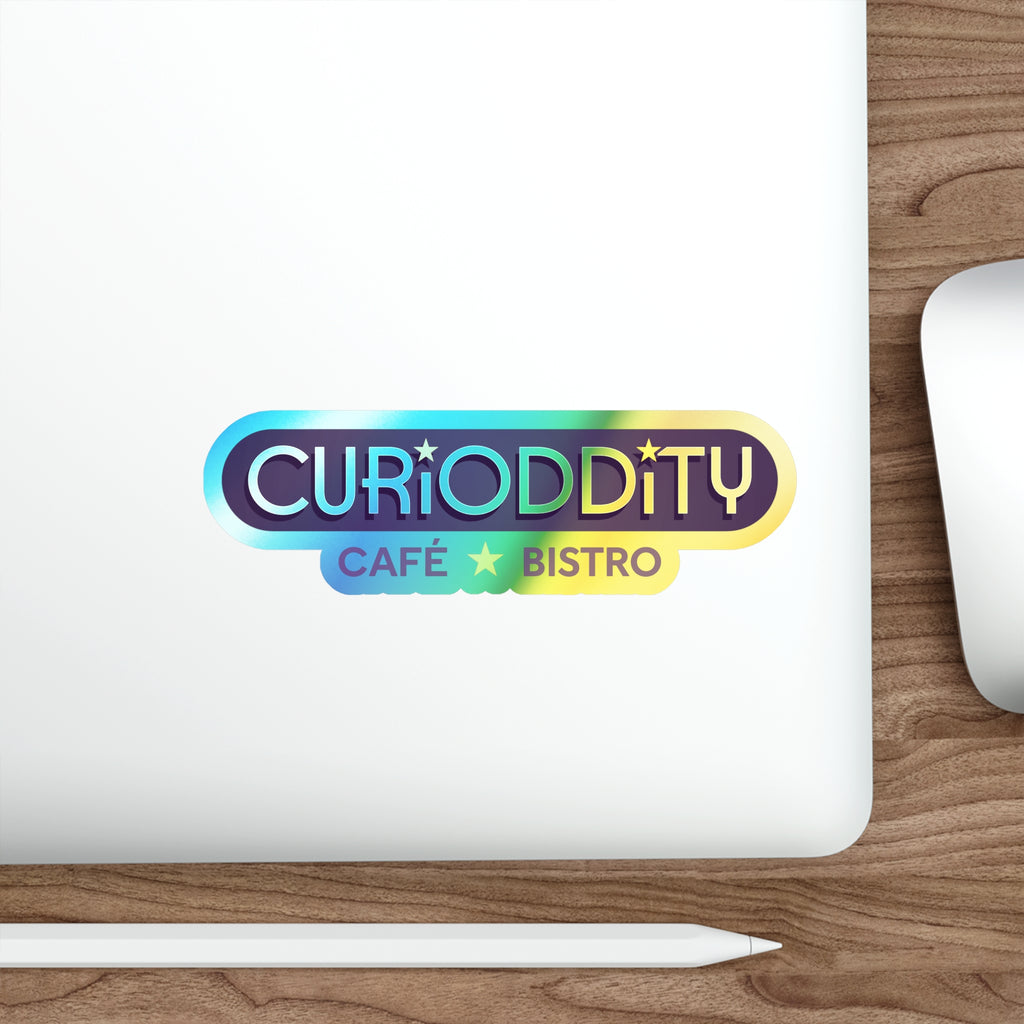 CURiODDiTY Holographic Die-cut Stickers