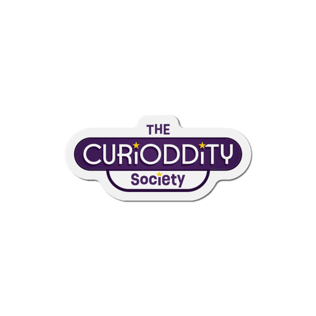 CURiODDiTY Die-Cut Magnets "CURiODDiTY Society"