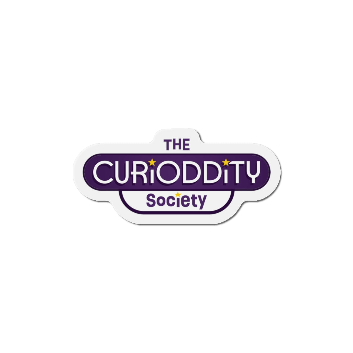 CURiODDiTY Die-Cut Magnets "CURiODDiTY Society"